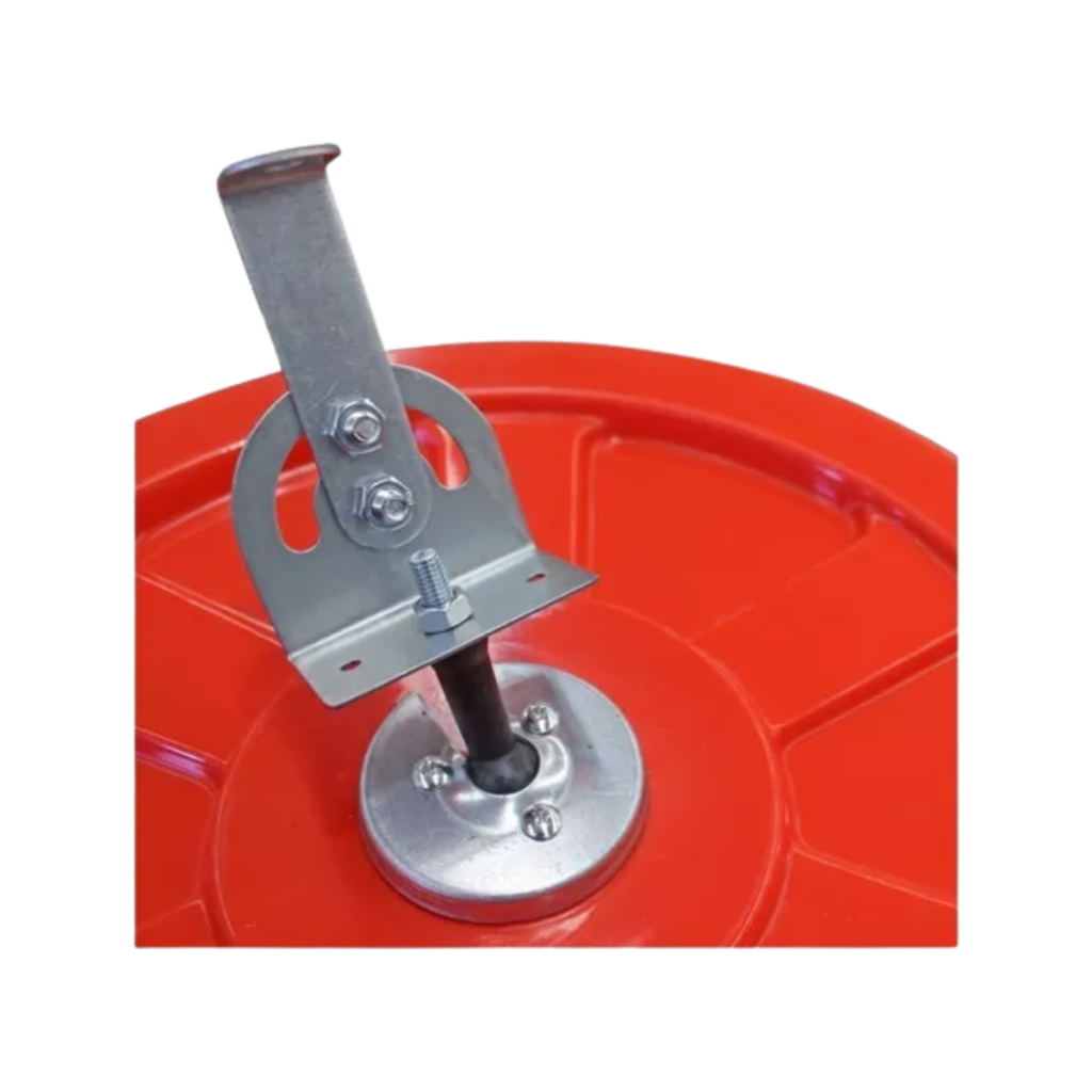 Espejo Convexo De Tráfico 45cm - Ángulo 130°, Material ABS, Naranja | Para Garajes, Esquinas O Salidas Con Poca Visibilidad