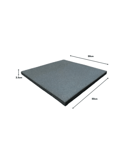 Palmeta de Caucho 50x50