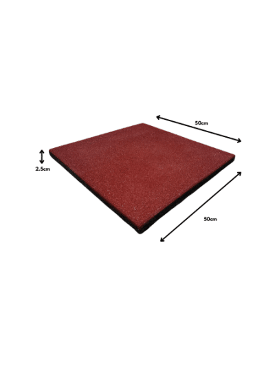 Palmeta de Caucho 50x50